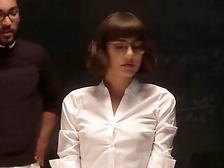 Janice Griffith controls her teacher for the sex she wants