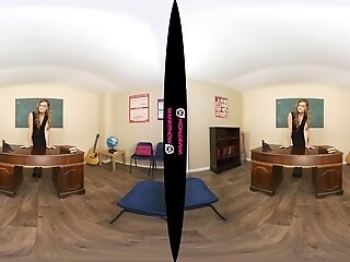 Focus & Wank - Sexy Teacher in Nylon Stockings Show Off for You