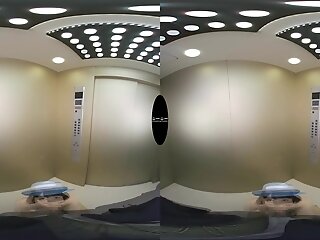 Fucking the Elevator Girl From Behind While You're Closed in with Her - Petite Asian Hardcore