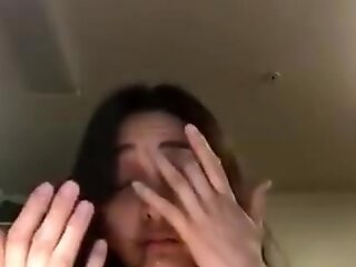 college girl Sensaton 7: Spit on tits nasty bitch
