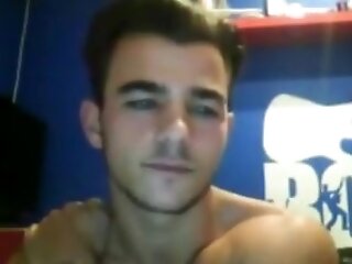 Handsome fit boy cums on cam big cock hot bubble ass