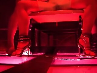 Submissive Chained Cum Slut Fucked And Double Penetrated By Two Demons - Dungeon Threesome