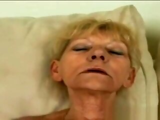 Slutty Blonde Granny