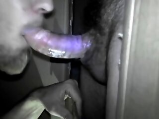 Anon gloryhole suck, rim & fuck from Doublelist side view