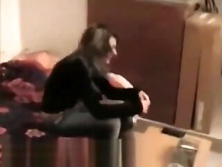 Horny Greek Girl Lets Him Go In The Ass