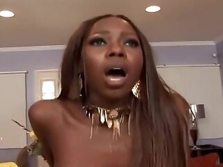 Adrianna Davis Takes On Two Black Dicks