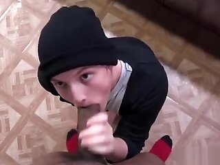 White boy gets black long dick