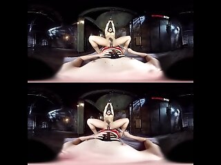 Mona Wales & Mia Little in Lezdom's Hole POV - KinkVR