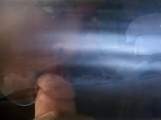 Interracial couple bang in living room