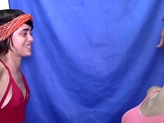 Really nasty extreme deepthroating (threesome)