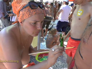 [720p] Nudist Neptune Festival 2014 in Crimea