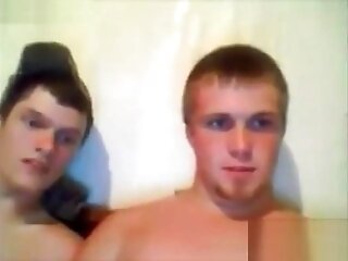 2 country boys jerk off together